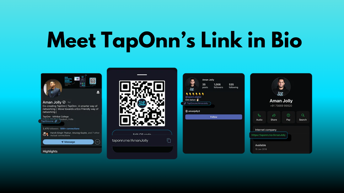 One Link to Rule Them All: Meet TapOnn’s Link in Bio