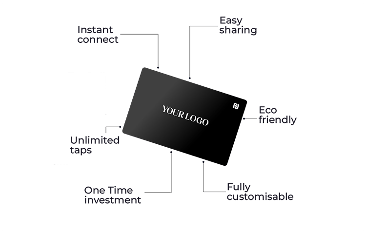 BLACK GRADIENT CORPORATE CARD