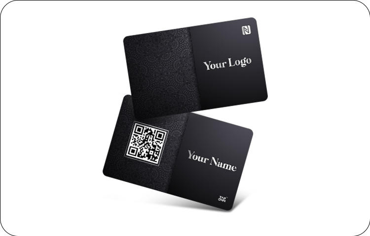 BLACK SILVER CORPORATE CARD