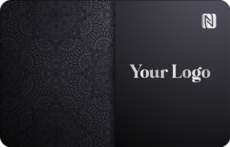 BLACK SILVER CORPORATE CARD