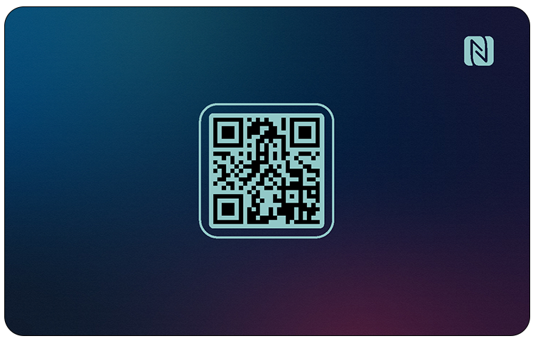 DUSKY NAVY BLUE CARD