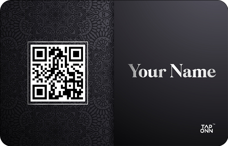 BLACK SILVER CORPORATE CARD