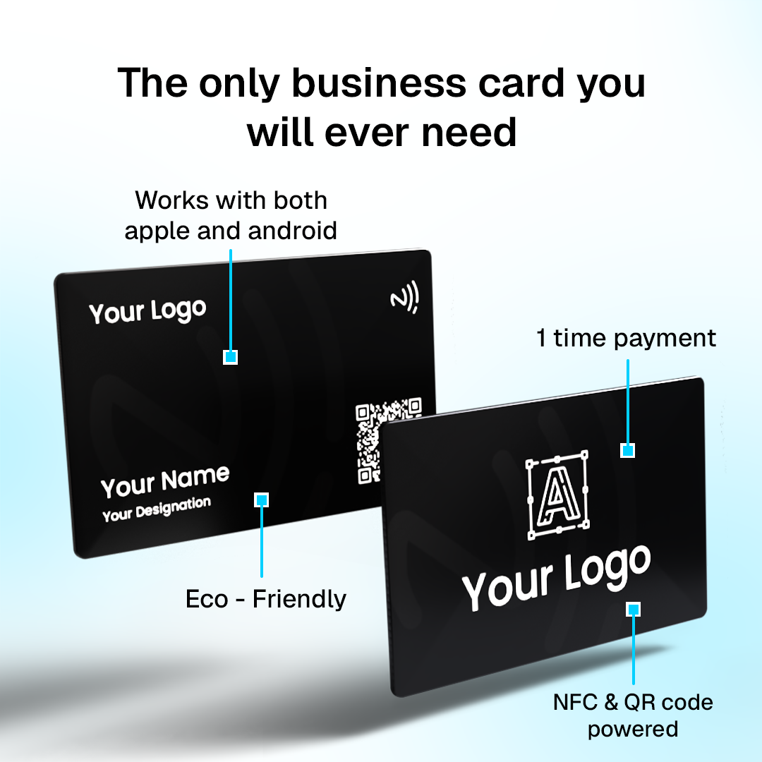 Metal Business NFC Cards -Grow Your Connections 3x Faster