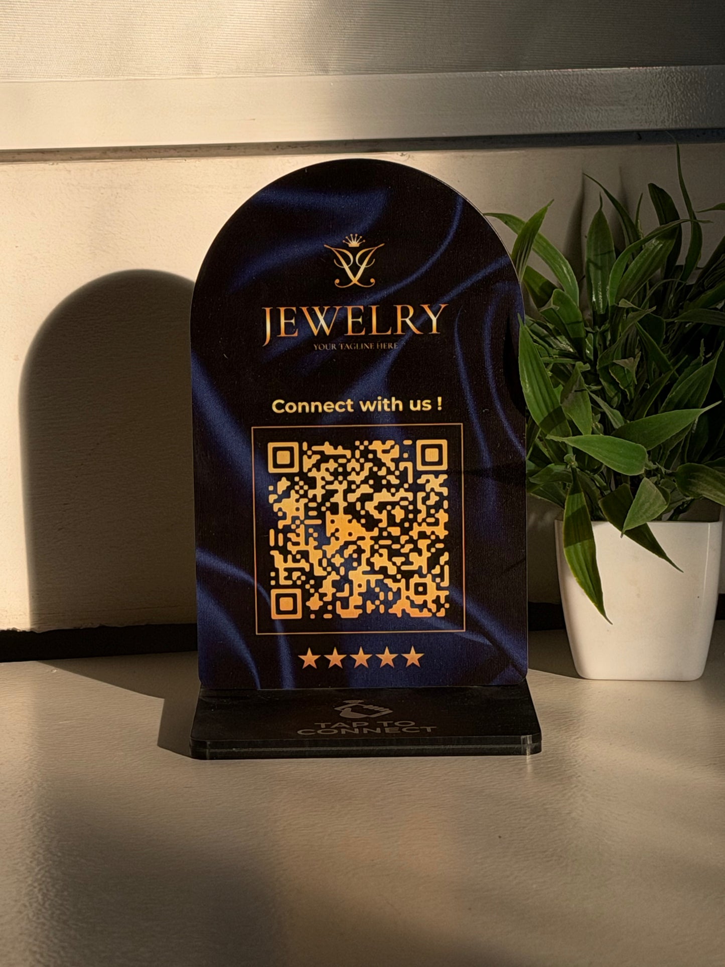 Acrylic Custom NFC Stand