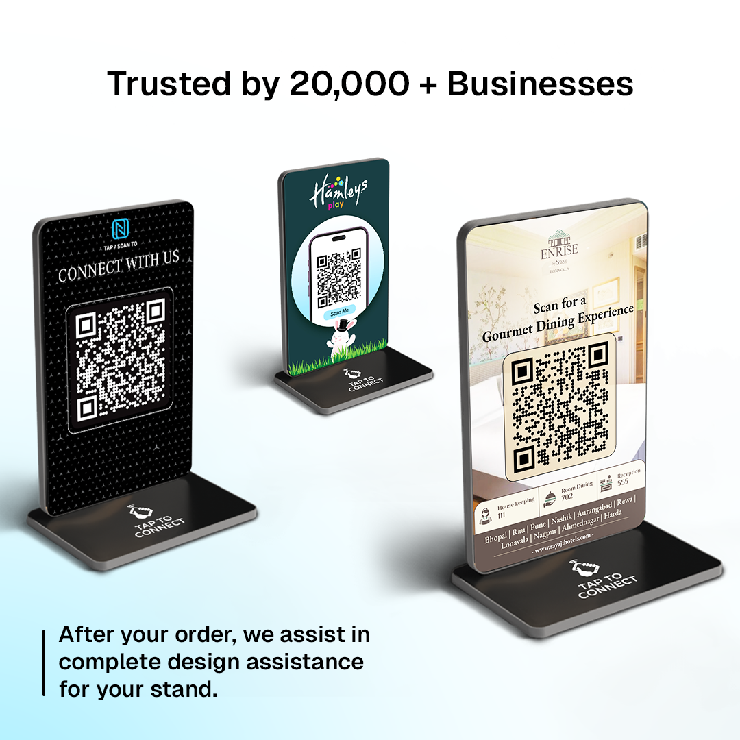 Custom Stand+ Google Review Card