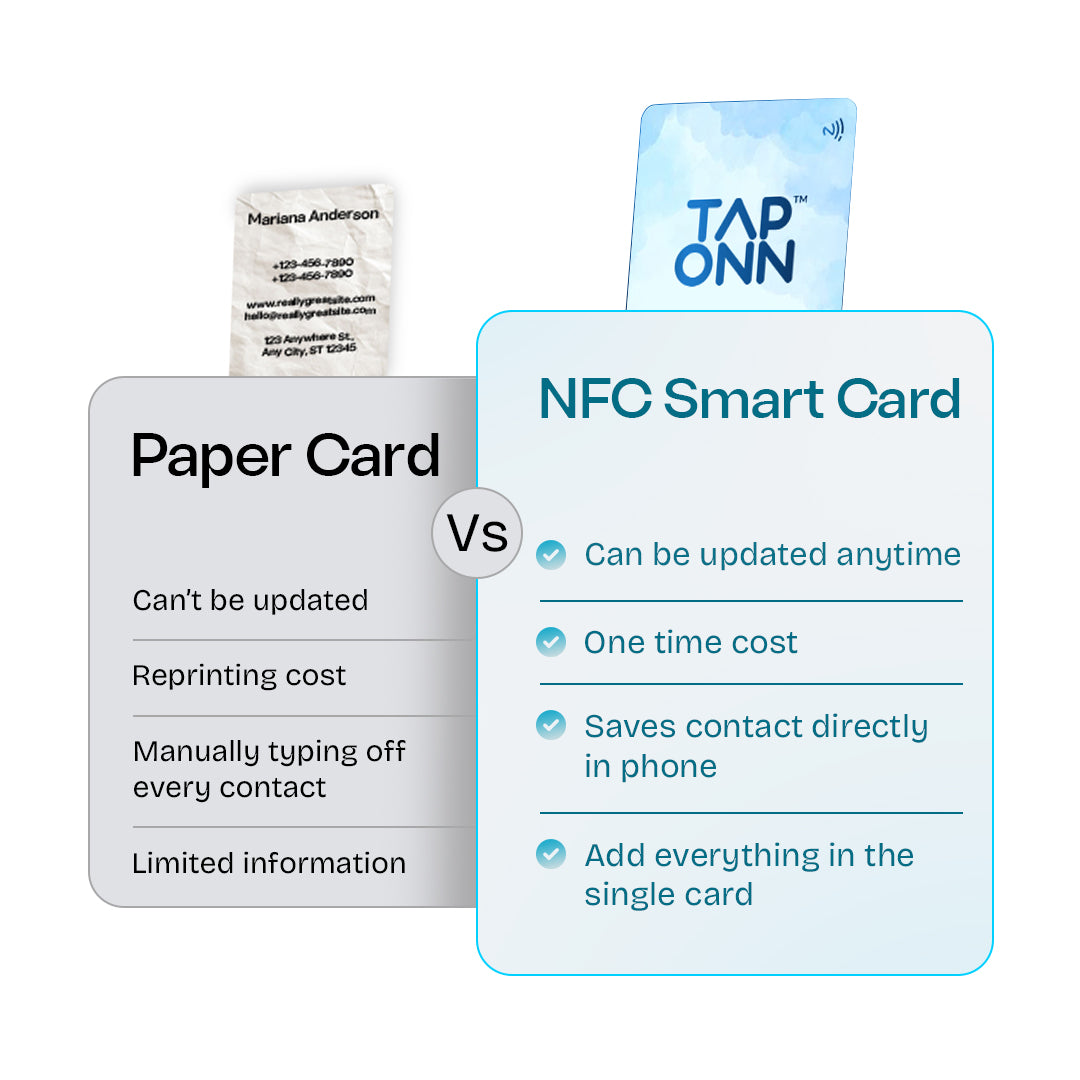 Metal Business NFC Cards