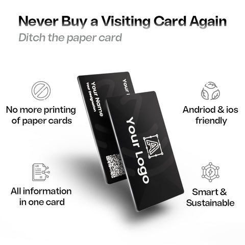 Metal Business NFC Cards