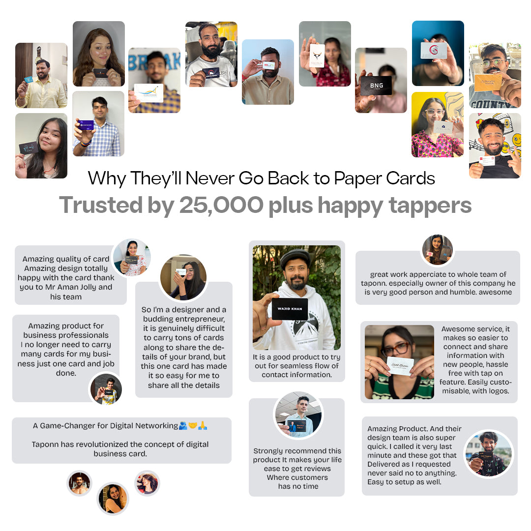 Metal Business NFC Cards