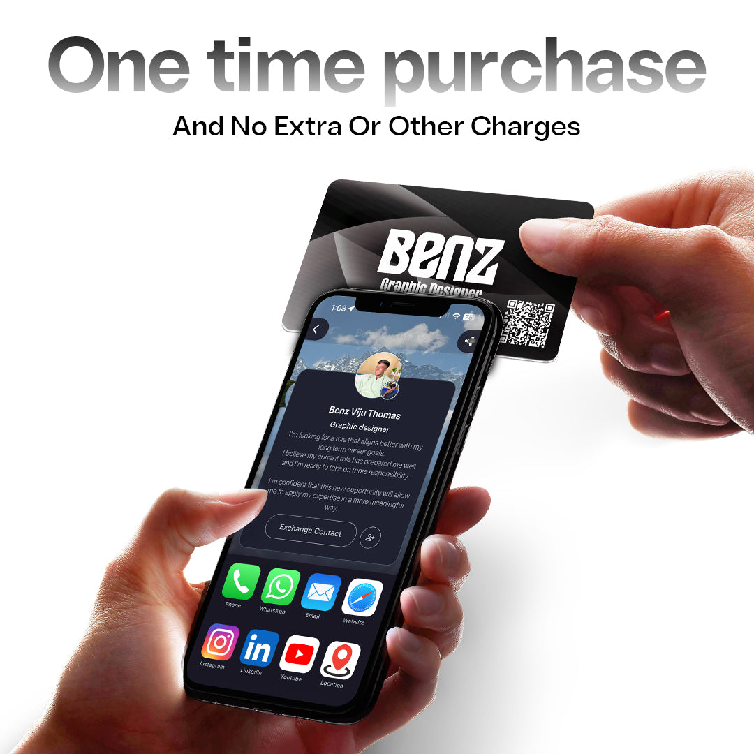 Metal Business NFC Cards