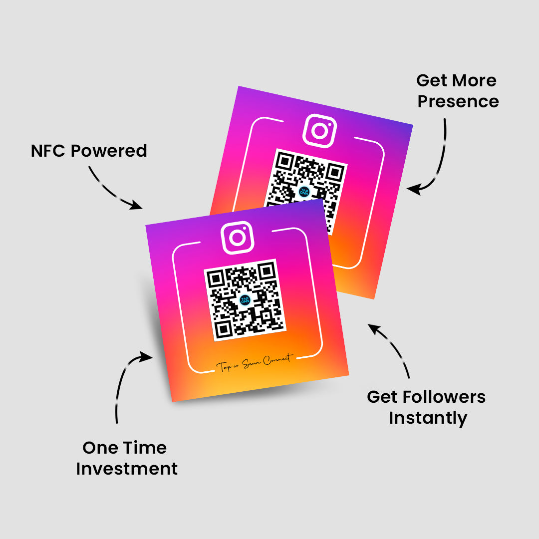 Direct  Review Stickers ( NFC + QR code )