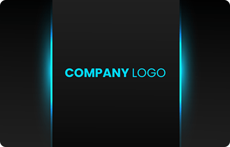 Black & Torquise Corporate card
