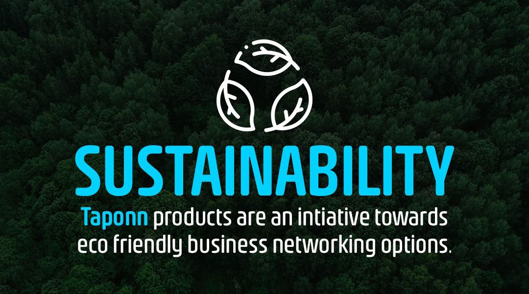 TapOnn Sustainable Business Cards are Saving the Planet