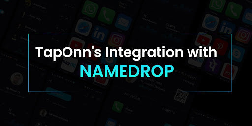 TapOnn's Integration with Namedrop