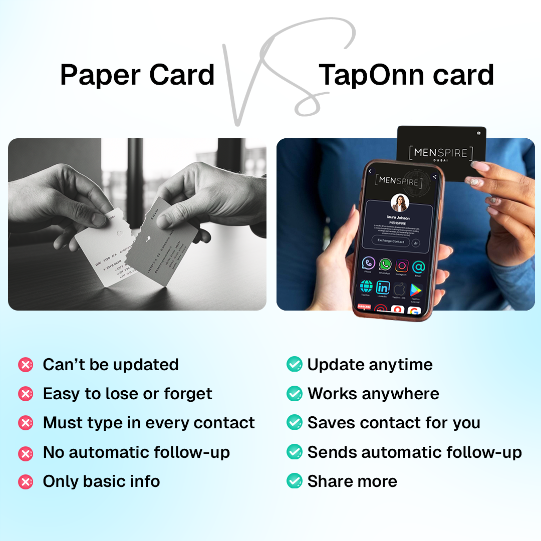 Custom Stand+ Google Review Card