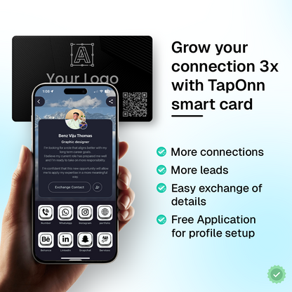 Metal Business NFC Cards -Grow Your Connections 3x Faster