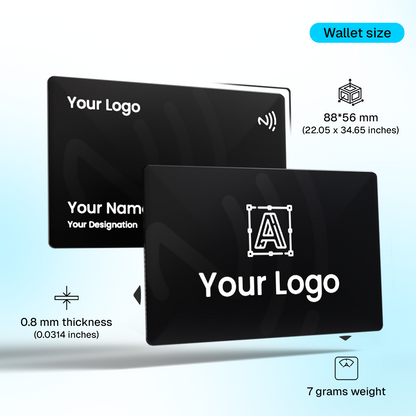 Metal Business NFC Cards -Grow Your Connections 3x Faster