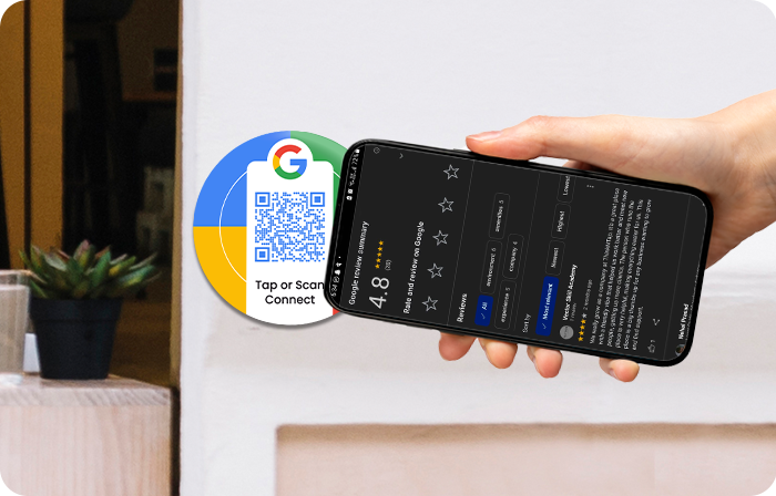 Google review NFC Sticker