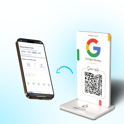 Google Review Stand