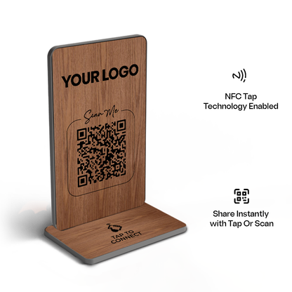 WOODEN NFC STAND