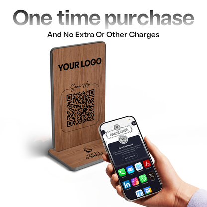 WOODEN NFC STAND