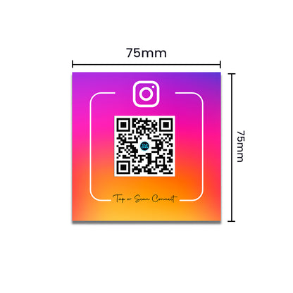Direct  Review Stickers ( NFC + QR code )