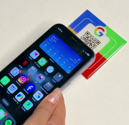 Direct  Review Stickers ( NFC + QR code )