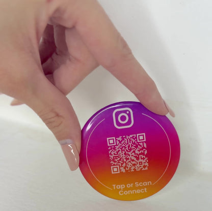Direct  Review Stickers ( NFC + QR code )