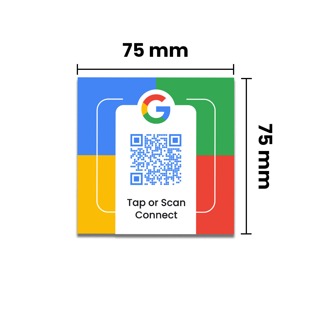 Direct  Review Stickers ( NFC + QR code )