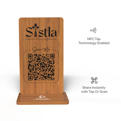 Wooden NFC Stand
